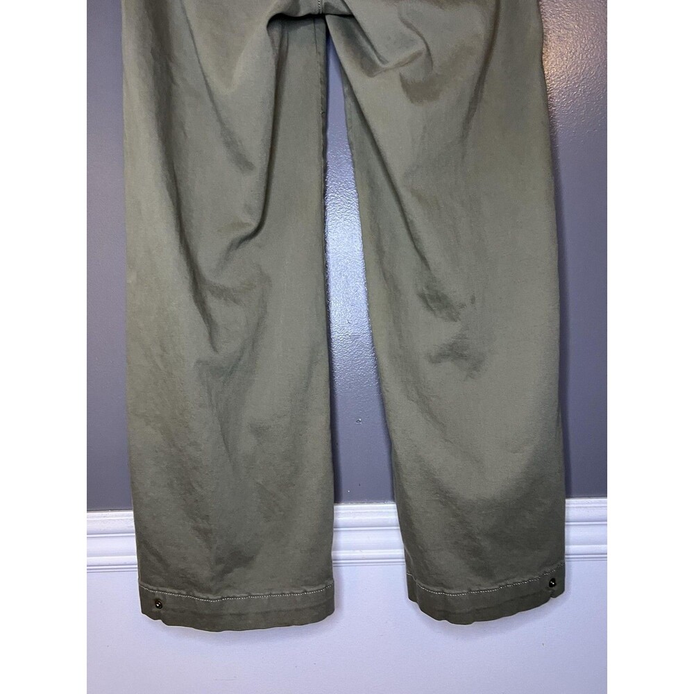 American Eagle Outfitters Pants Womens 4 Green Convertible Stretch Twill Khakis - Picture 8 of 13
